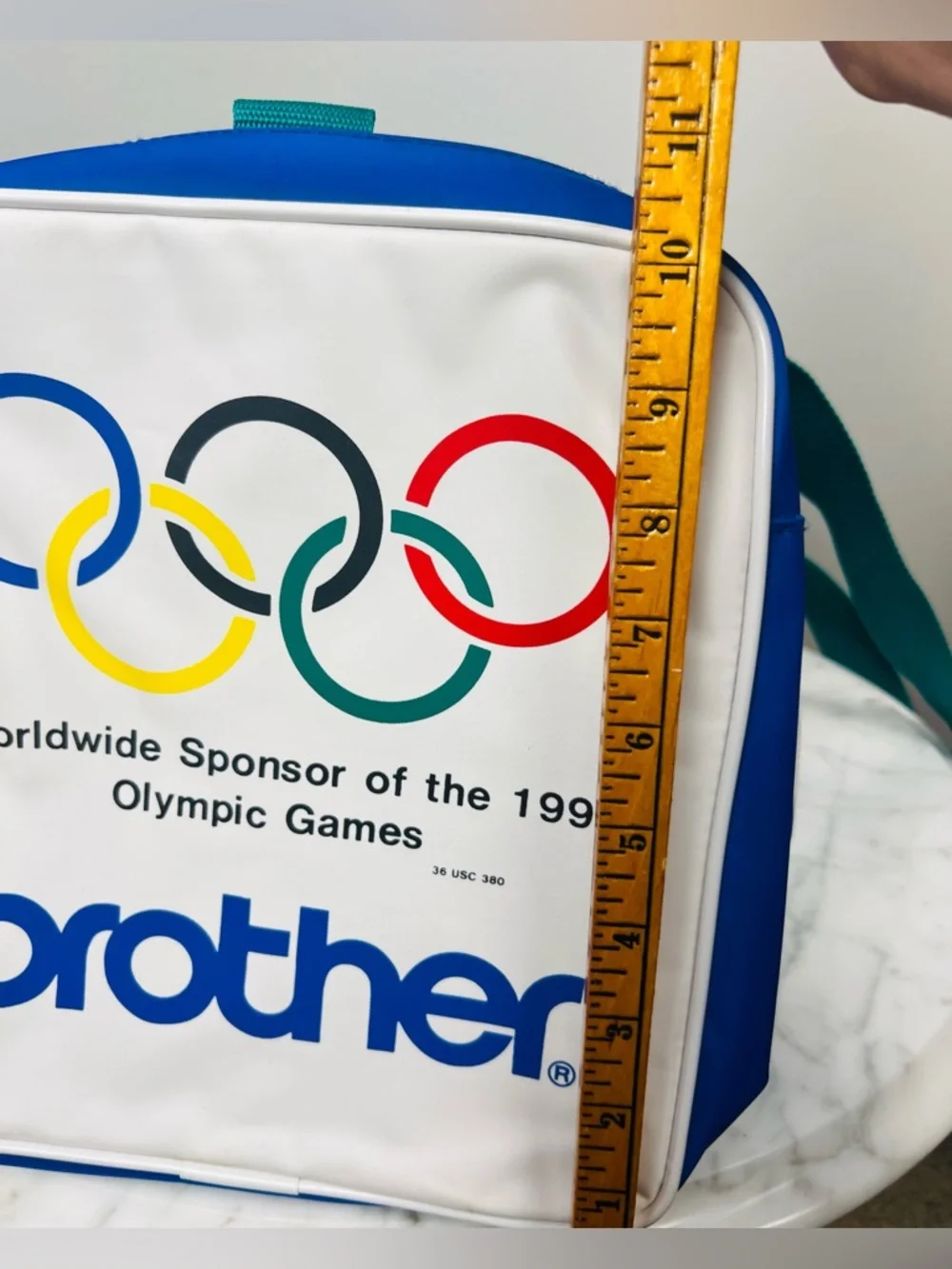 Vintage 1992 Olympic Brother Duffle Bag – Bright Blue & Teal